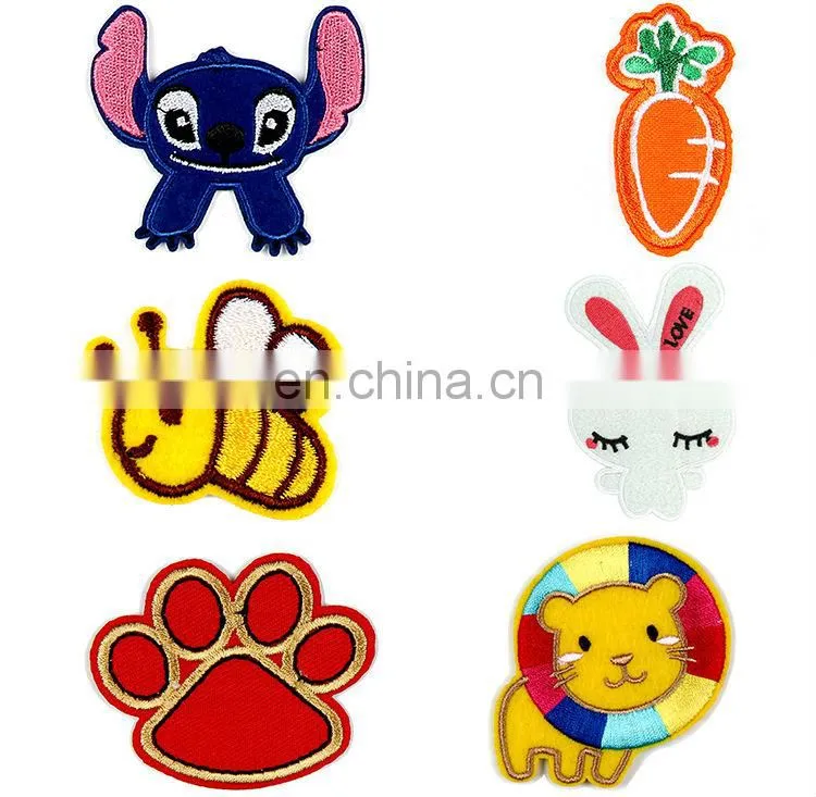 Wholesale Sublimation Blank Embroidery Badge For Textiles