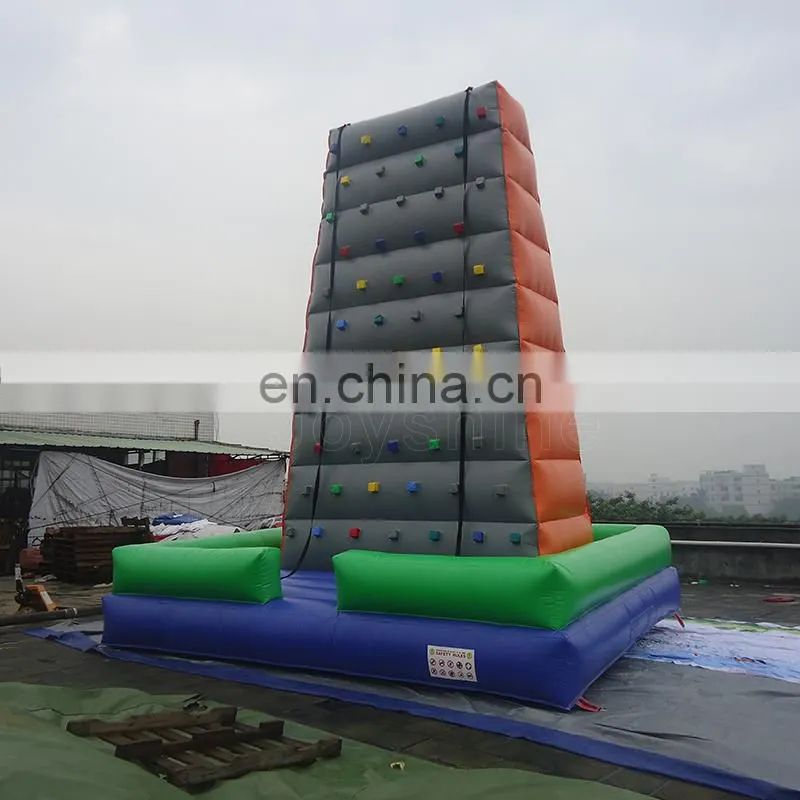 Customized Interactive Sport Inflatable Games Bouncy Climbing Wall For Children and Adults