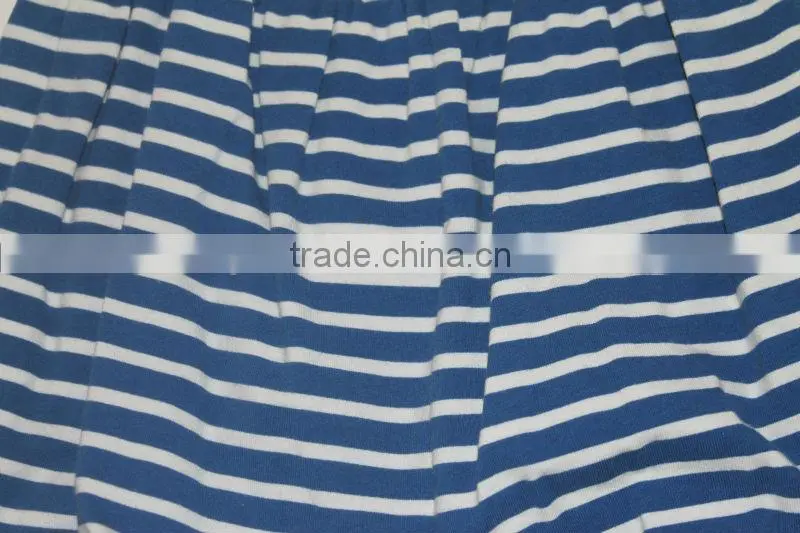 2014wholsale cotton fabric Royal Blue White Stripe infant bubbles 12m Kellys Kids