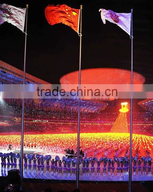 The flag pole for the Paralympic Games