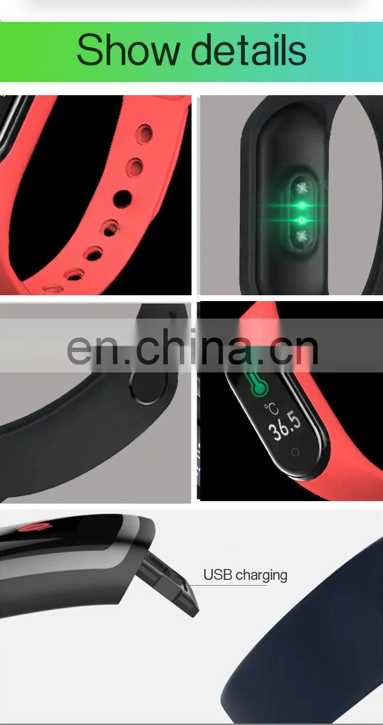2020 Amazon Top Seller M4 Pro Smart Watch Wholesale Body Temperature Sensor Touch Screen For Apple Sport Smart Bracelet Watch