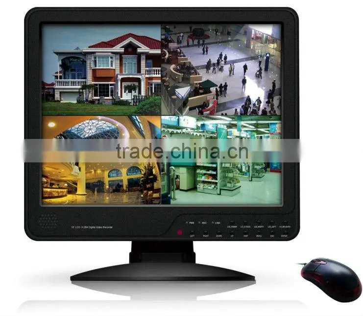 4CH H.264 CIF real-time all-in-one Standalone DVR