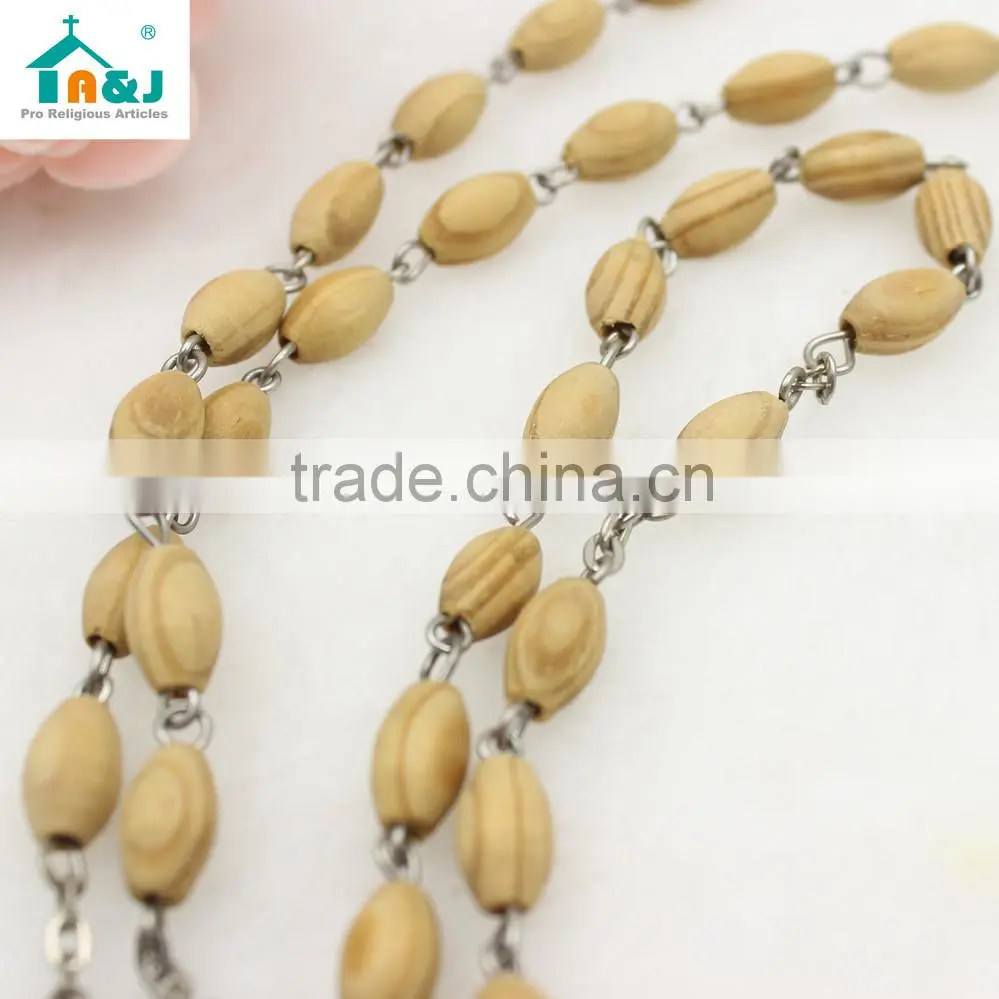 Alibaba Trade Assurance Supplier wood rosary craft Wholesale newest