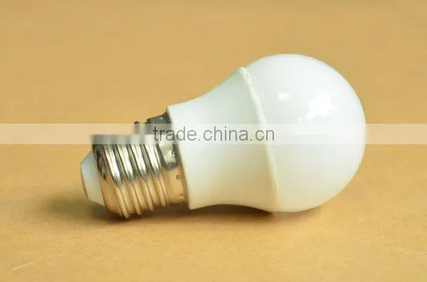 4W 320lm E27 Thermal Plastic LED Bulb G45