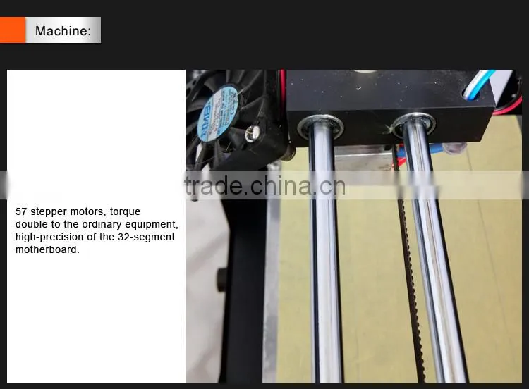 large biuld size 300*200*360mm Full metal frame 3D printer assembled, FDM 3D printer