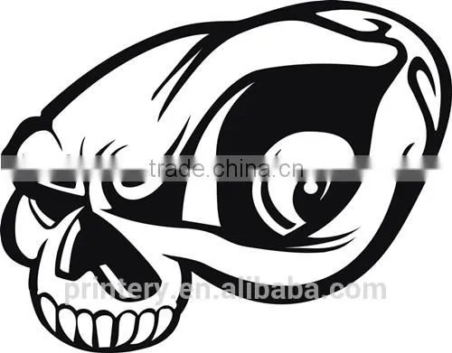 Skull mobile phone sticker printer//cell phone case stickers//vinyl sticker for mobile phone