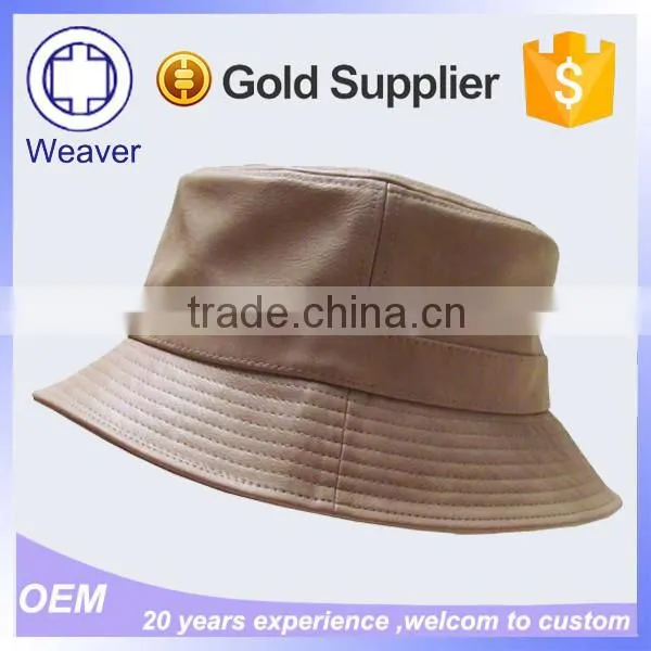 Oem Fishing Blank Rainbow Black Leather Bucket Hat And Caps Men
