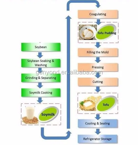 Automatic Stainless Steel Tofu Machine Maker Soya Milk Paneer Making Machine Soy Milk Tofu Production Line Bean Curd Machine