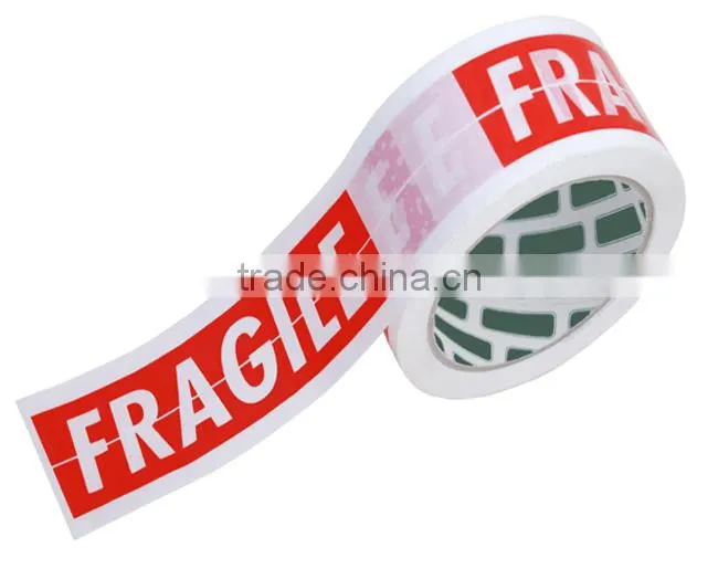 Printed Message Fragile Handle Tape with Care Box Sealing
