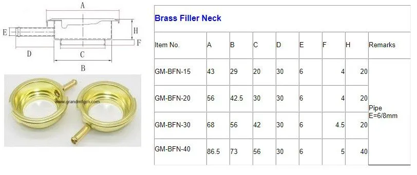 Brass Filler Neck