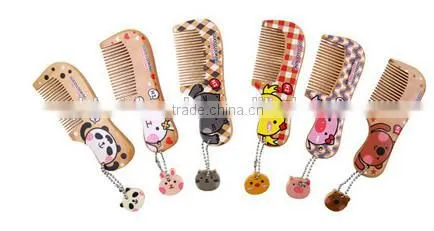 Whosale Children Hair Brush Set , Mini Pocket Comb ,Wooden Comb For Kid
