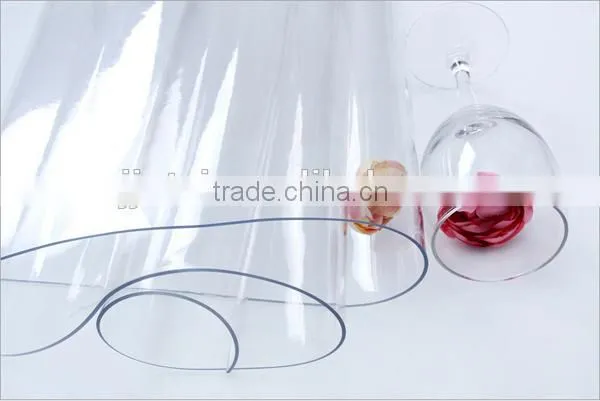 flower transparent soft pvc sheet