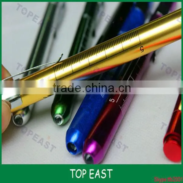 Medical Surgical First Aid colors Pocket Penlight 17*139mm for doctors and nurses