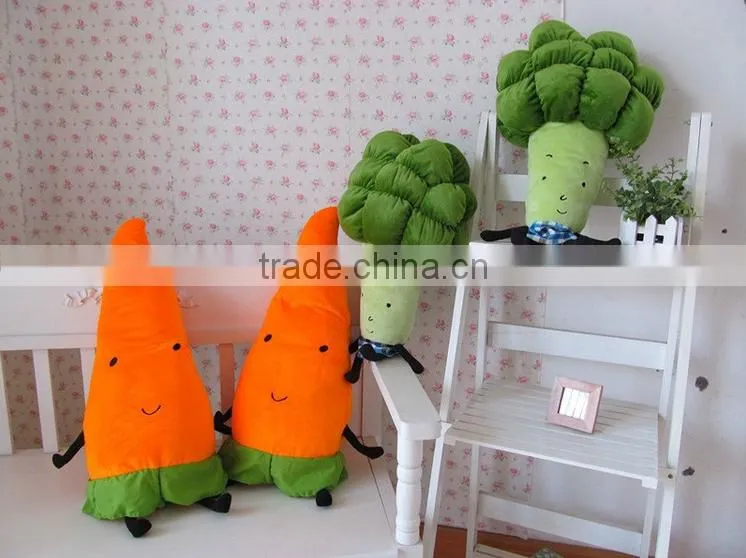 2016 Hot Sale In Stock High Quality wholesale Soft Cute Carrot Pillow