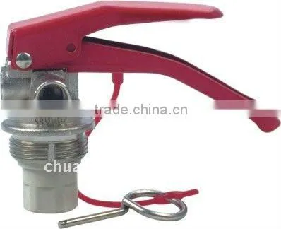 CE red handle fire extinguisher valve