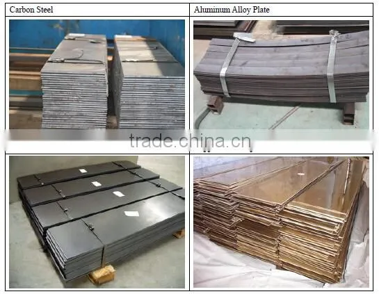 QC11K 6x4000 cnc guillotine to cut SS plate
