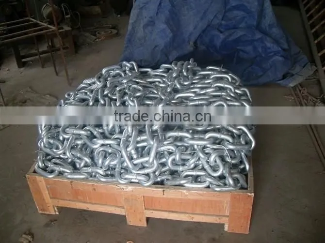 HOT DIPPED GALVANIZED CHAIN SHORT LINK 26MM