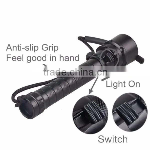 Waterproof 3800 Lumens 3 LED XML T6 Diving Torch with Carry Strap YT-63