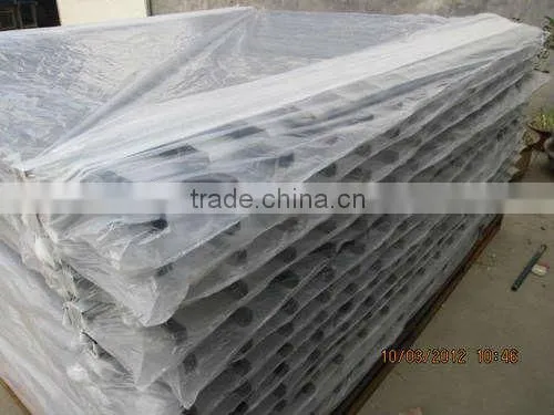 1200H*2400W flat top security 38x25mm tubular fencing