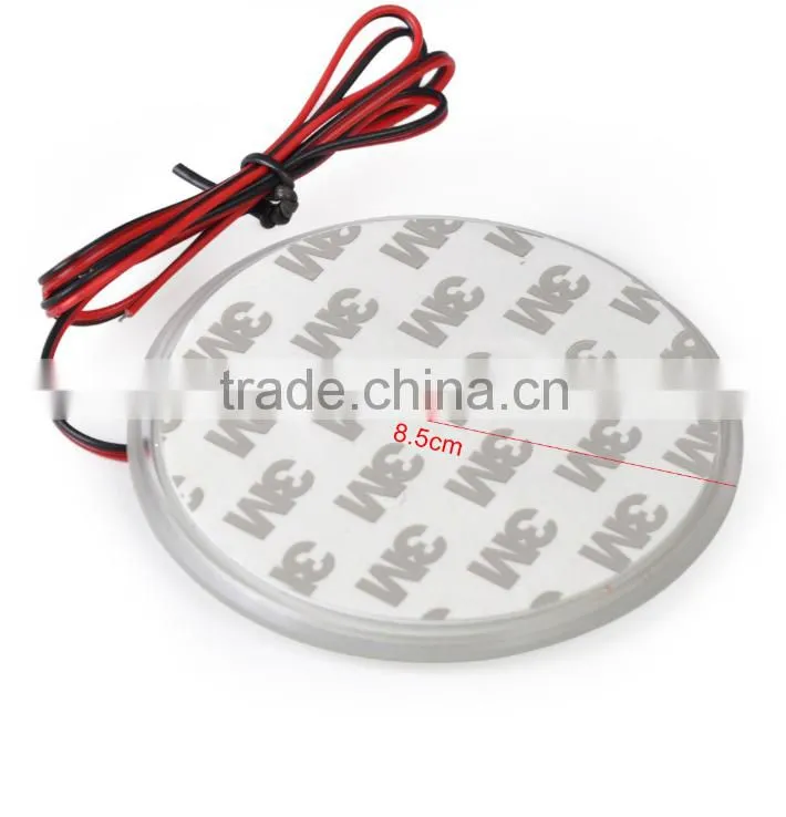 2016 New Car Styling Waterproof Background Tail Badge Emblem Personalized LED Light Lamp Sticker Auto Emblems