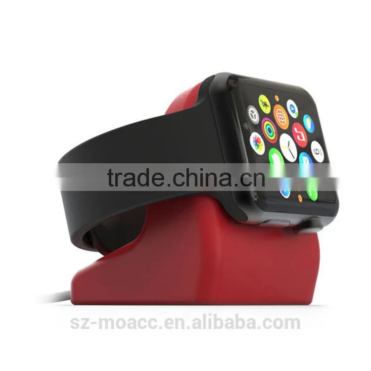 Mini Silicone material Charger Holder for Apple Watch