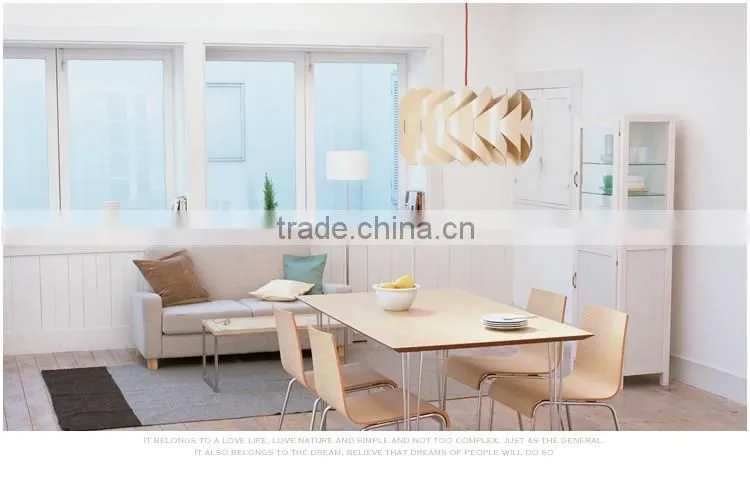 LED pendant Light JK-8005B-27 Decor European Modern Wooden Hive LED Indoor pendant lamp
