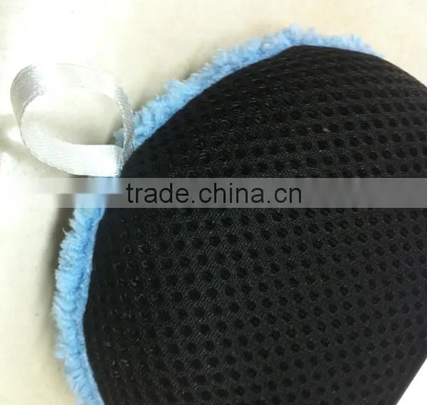 Microfiber Plush Mesh Sponge Pad For Car Care