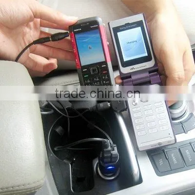 High quality mini USB Dual Car Charger for iPad