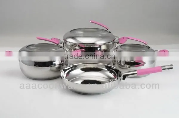 7pcs Stainless Steel induction Cookware