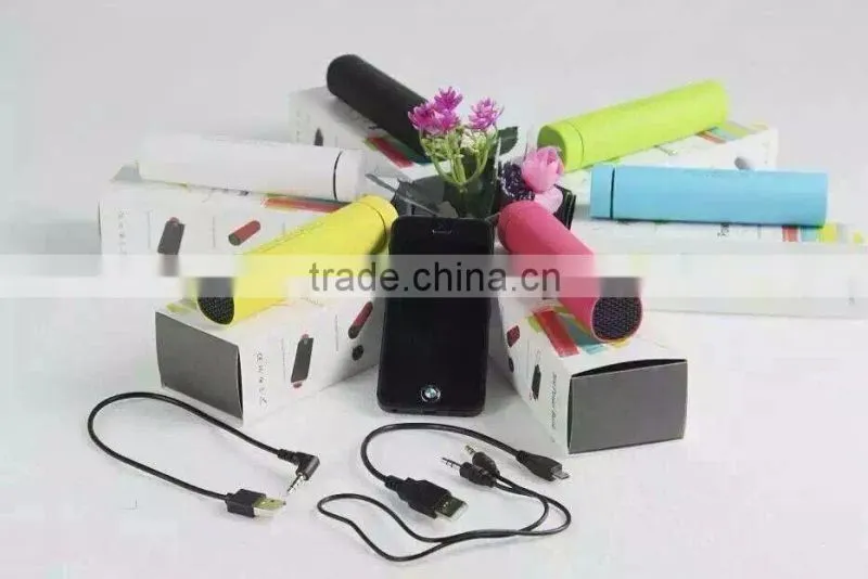 High Quality 1800MAH Batter Power Bank 2 in 1 For IOS 9 Bluetooth Speaker For Samsung S5 S6 Note 5 HTC TB-0351