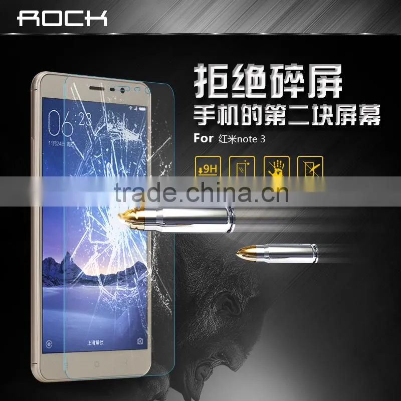 ROCK 2.5D 9H Hardness Anti Scratch Tempered Glass Screen Protector For RedMi Note 3 MT-5264