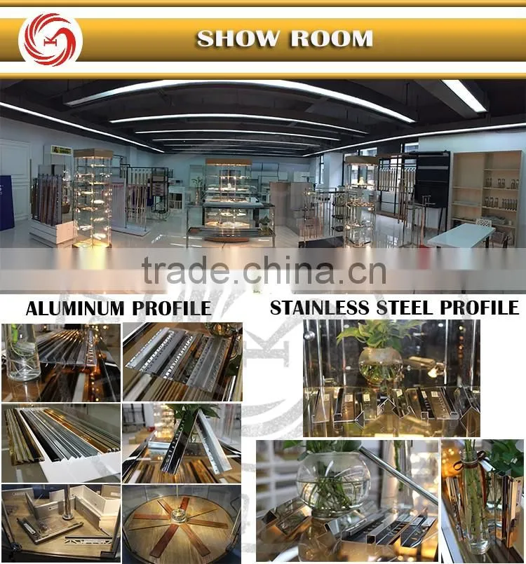 Home decoration double side PVC ceramic tile expansion joint