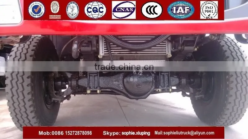 Mini FOTON 4x4 Military Army Tipper Truck For Sale