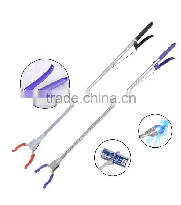 flexible telescopic folding pick up and reaching tool pickup clip