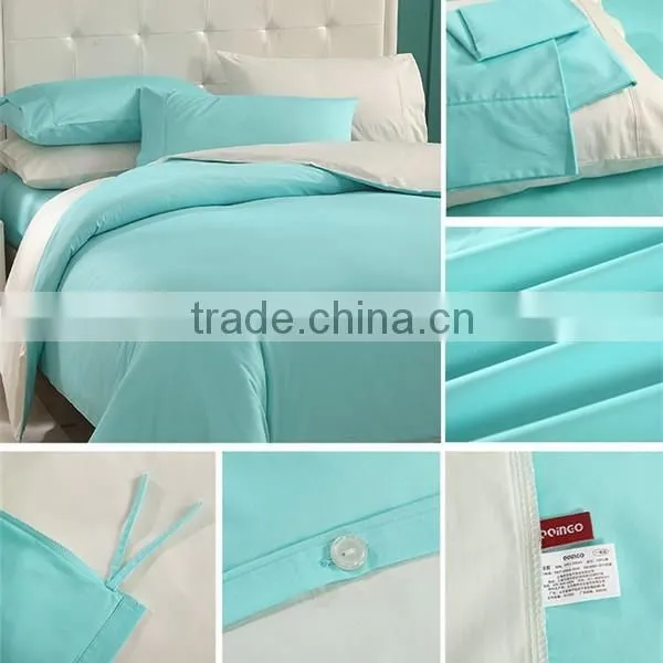 2016 Hot New Product plain dyed Bedding Set for girl