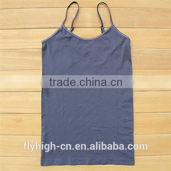 womens singlet,ribbed racer back tank top