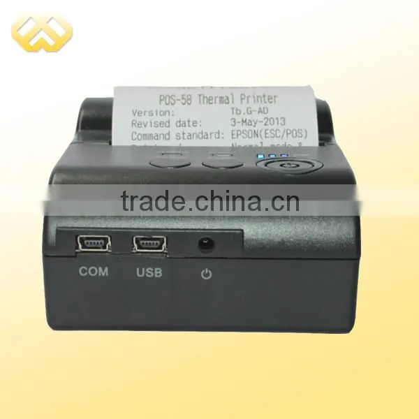 TP-B1 Battery Powered Portable Printer Portable Bluetooth Receipt Printer