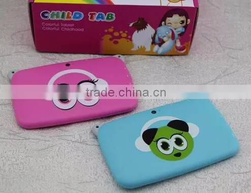 HOT Generic 4.3 inch Kids Android Tablet 512MB 4GB Kids Tablet Dual Core Wifi Tablet PC