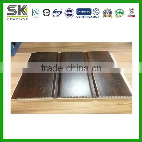 Fire resistant Printing decorative washable PVC wall panels for interior