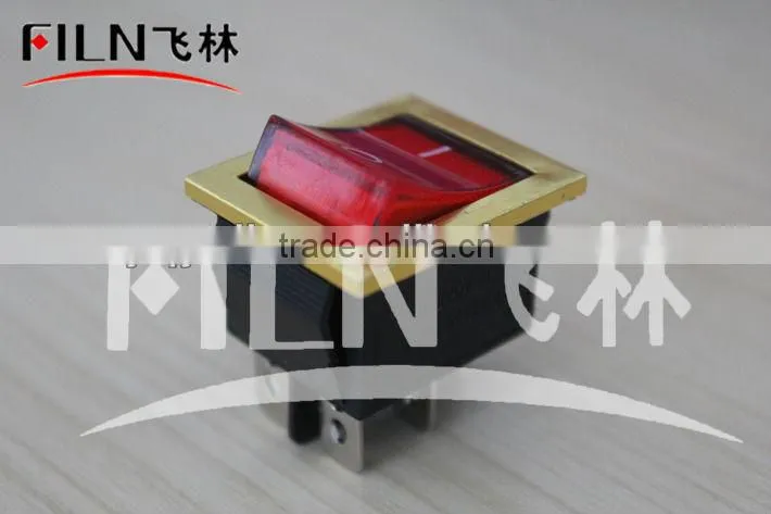 New Style Button Red 48V On OFF rocker switch circuit breaker