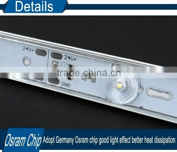 Advertising special light IP65 waterproof 13 chips smd 5730 no need power supply led backlight