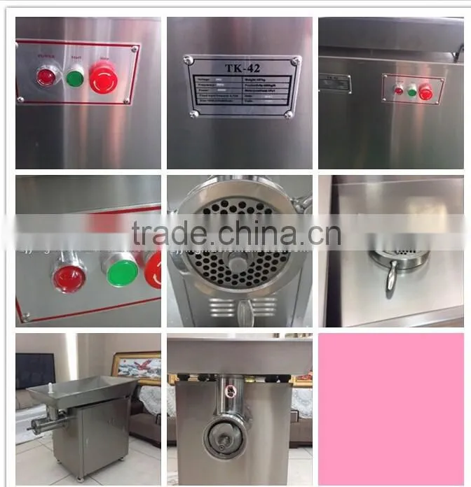 High power 5500W stainless steel electric Meat Grinder with CE