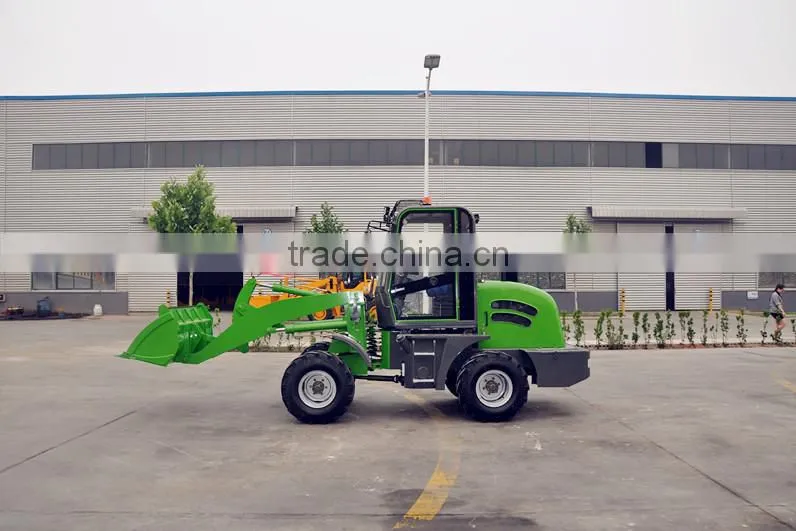1.0t mini front loading machine