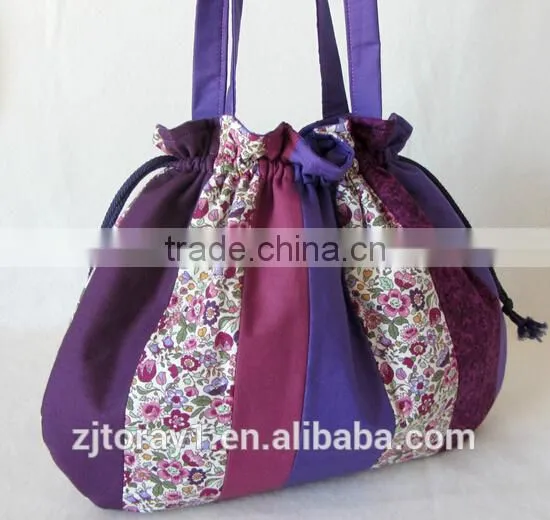 Beautiful Cotton Bag Drawstring Pouch Bag Wholesale