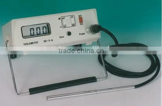 Handheld digital tesla's plan/gauss meter