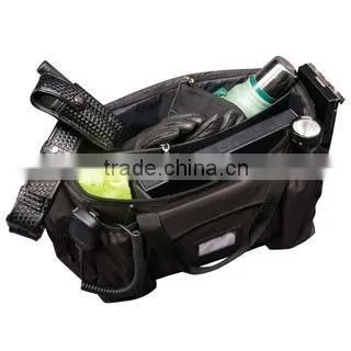 police equipment and gear bag