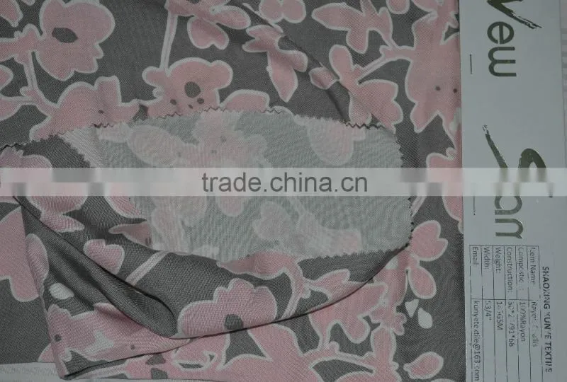 30 24 Rayon Viscose Twill Print Fabric