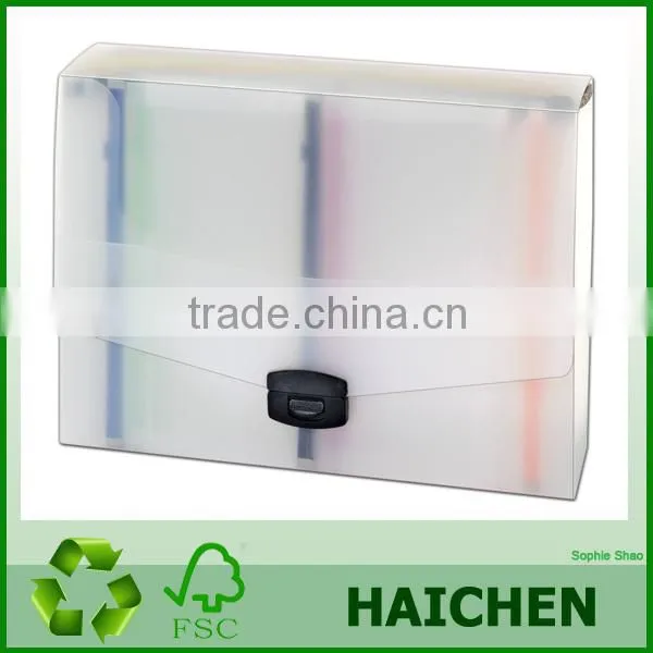 plastic pvc zip bag a4 file/a5 file/zip poly bag