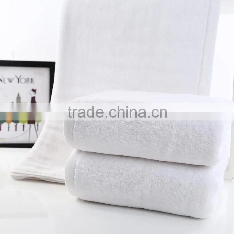 100% cotton and white hotel pool towels
