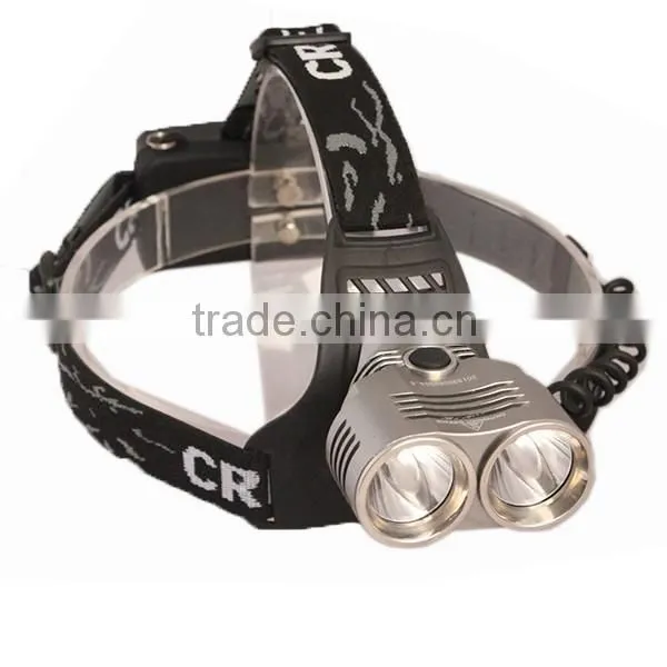 High power led headlamp aluminum LED headlight rechargeable headlamp
